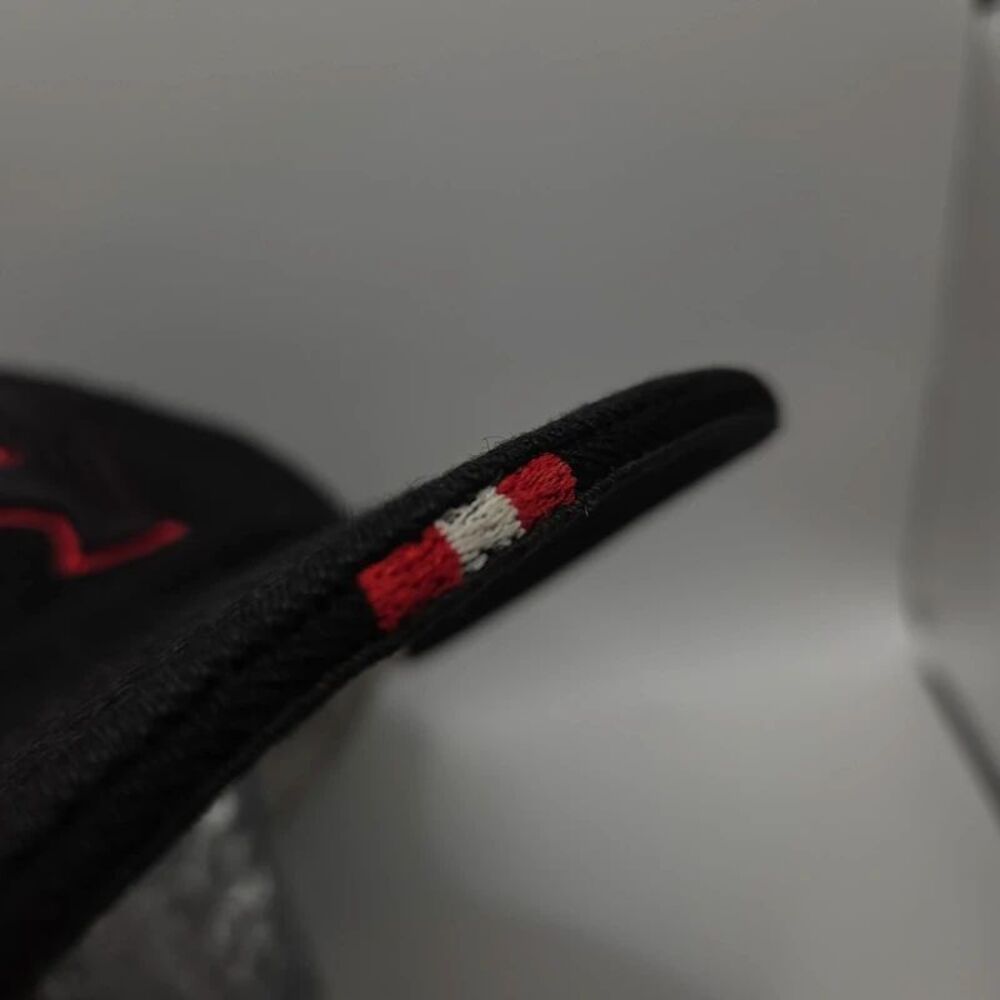 Vintage 90s Nike Team Atlanta Falcons Super Bowl xxxiii Fitted Hat 7 3/4 Sample - Picture 10 of 12